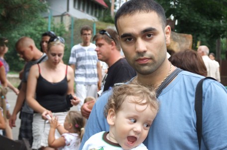 David with Leon